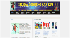 Desktop Screenshot of istanadongeng.com