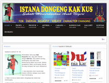 Tablet Screenshot of istanadongeng.com